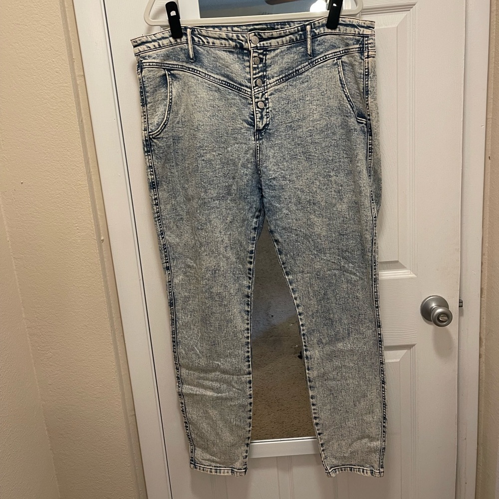 Wild Fable retro acid wash style jeans sz 18